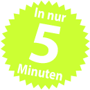In nur 5 Minuten